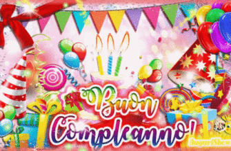Buon Compleanno con la torta
