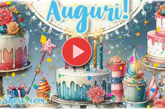 Felice-Compleanno-Auguri-Cartolina- Video